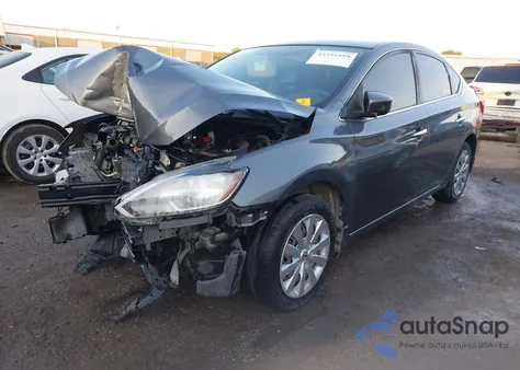 2016 Nissan Sentra Sv z USA, uszkodzony, nr VIN 3N1AB7AP3GL673271